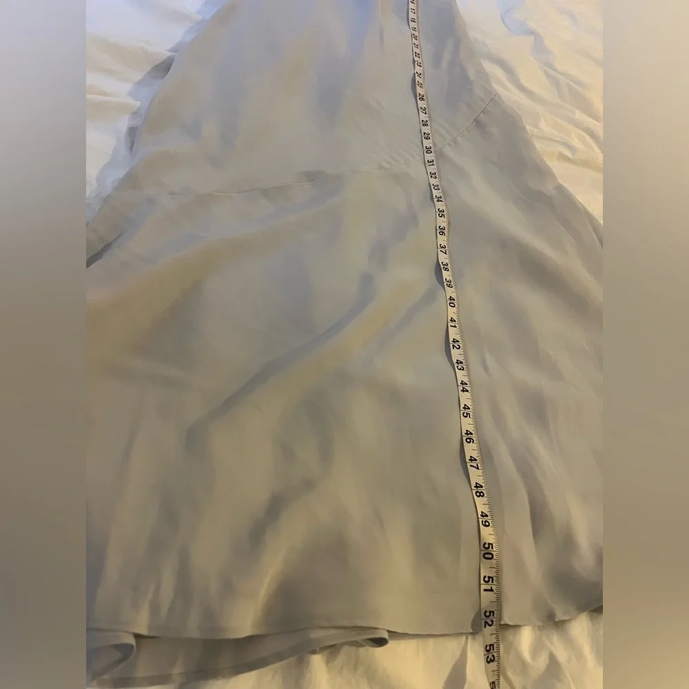 NWT Abercrombie Light Gray Long Dress size Medium